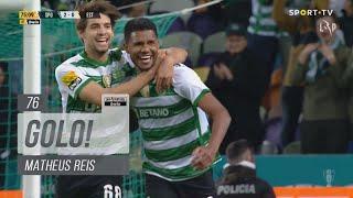 Goal | Golo Matheus Reis: Sporting (2)-0 Estoril Praia (Liga 21/22 #23)