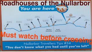 Circumnavigating Australia - MUST WATCH before crossing the Nullarbor roadhouses on the Nullarbor