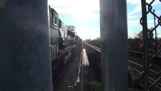 CSX Q418? With EMD SD70MAC Leading Through Roselle Park