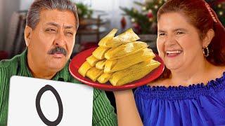 Mexican Dads Rank Mom’s Tamales ft. mamah!