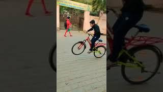 Anant chauhan cycle stunt