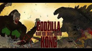 GODZILLA VS KONG WAR FOR SKULL ISLAND KAIJU MOMENTS #37