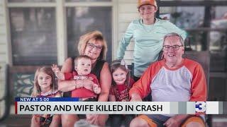 Beloved pastor and wife killed in crash