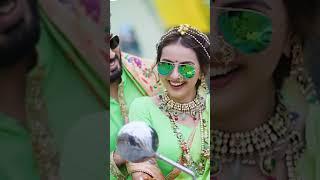 Shrenu Parikh Akshay Mhatre Haldi #shorts #trending #wedding #haldiceremony #shrenuparikh