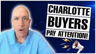 GOOD NEWS AND BAD NEWS FOR CHARLOTTE HOME BUYERS | Charlotte Real Estate Update