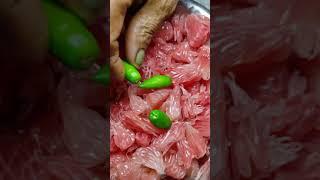 Batabi Lebu Makha | Pomelo Fruit Masala Salad | Grape Fruit ||#shorts