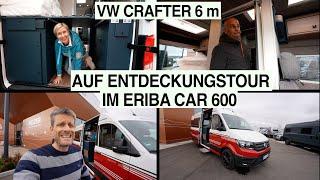 Die andere ROOMTOUR mit Sonja & Ralf | Eriba Car 600, VW CRAFTER, 6m, Querbett, Reisemobile Melzer