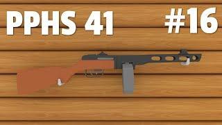 Blender - Low Poly Weapon Modeling | PPSH 41 #16