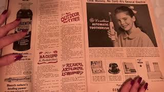 ASMR Vintage Magazine Flip-Through 1962 Good Housekeeping