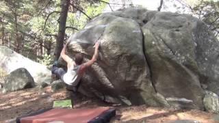 Fontainebleau - Cuisinière - Undertow 7A(6C)