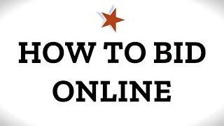 Kaufman Auctions: How To Bid