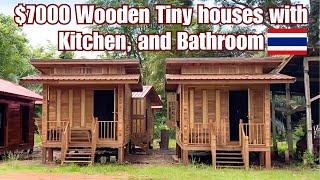 220,000 baht wooden prefabricated tiny house in Udon Thani Thailand