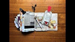 Junk Journal with Me | How I use my Junk Journal | What is a Junk Journal?