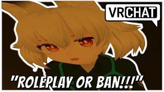 Cringe Roleplayer Has Crazy Meltdown | VRChat Trolling