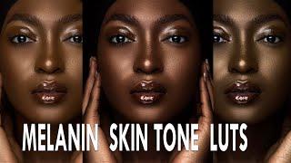 MELANIN COLOR GRADING USING LUTS IN PHOTOSHOP | Using Ronnix Photography Melanin LUTS |