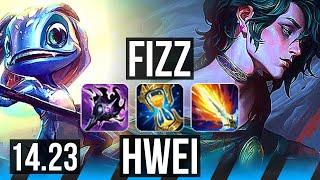 FIZZ vs HWEI (MID) | EUW Master | 14.23