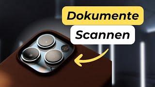 Dokument mit iPhone scannen und als PDF speichern – So geht’s!