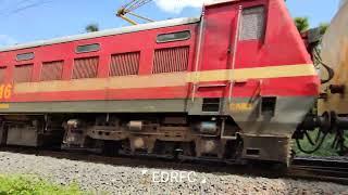 MANNARGUDI TO BAGATH KI KOTHI SUPERFAST EXPRESS | BLASTING  SPEED | VIJAYAWADA WAP4 MUED