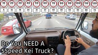 Kei Truck POV Highway Drive Part 1 (Daihatsu HiJet)