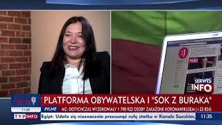 „Platforma Obywatelska miała duży wpływ na Sok z Buraka”