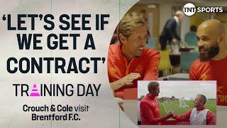 "WE ARE ON TRIAL"  | Peter Crouch & Joe Cole return to Premier League training with Brentford FC 