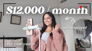 How I Make Money as a FULL-TIME Content Creator   Brand Deals & My Income Streams