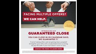 29 Day Guaranteed Home Loan Closing | DFW Home Buyers