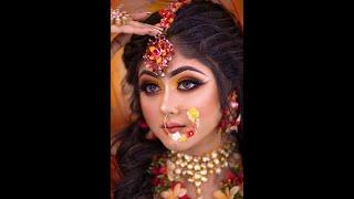 MODERN HALDI LOOK BY MUA ARPITA DEY CHOUDHURY