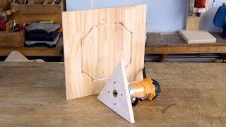 Amazing Woodworking Tools Tip and Tricks Router Hacks For Panel Cabinet Doors