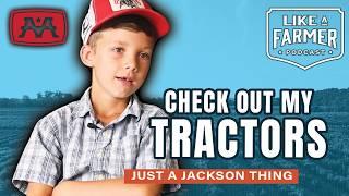 Youngest Tractor Expert, Jackson Laux