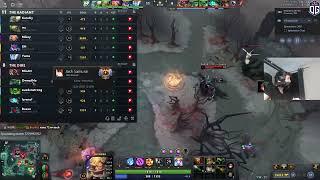 Gorgc checks Nigma Galaxy & Level Up player ranks