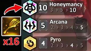 *World's Only* 10 Honeymancy + 5 Arcana + 4 Pyro + 16 Spatula Buff !??