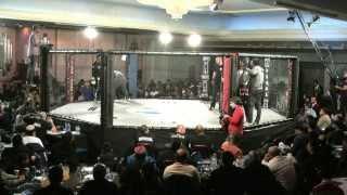 Cage Fighting Hamza Shah VS Abu Bakr UKMMA Ilford London