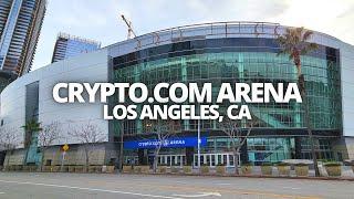 Exploring Outside Crypto.com Arena in Los Angeles, CA USA Walking Tour #cryptoarena #losangeles #la