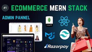 Ecommerce Website Development Tutorial With MERN Stack, Razorpay, Redux, MUI & Tailwind | Hindi