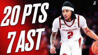 Boogie Fland Drops 20 Pts & 7 Ast vs #14 Michigan at MSG