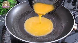 Just fry the eggs this way and the result will be delicious! new recipe