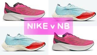 Nike Next% Vapor Fly vs New Balance FuelCell RC Elite V2 for Triathlon Transition