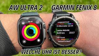 Garmin Fenix 8 vs. Apple Watch Ultra 2 Black: (K)ein fairer Vergleich?