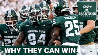 Why MSU football can BEAT Maryland; What needs to improve for Aidan Chiles, Nathan Carter