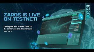 Zaros BIGGEST TestNet অনেক বড় প্রজেক্ট