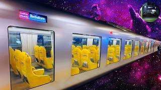 Riding The Space Ship Like Train In Tokyo!