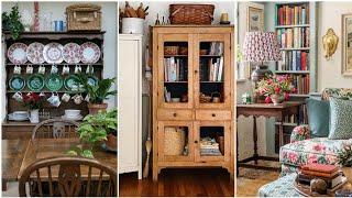 Vintage style Cottage Decoration Ideas. Rustic farmhouse decor inspiration.#vintagestyle #homedecor