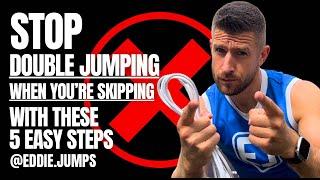 HOW TO STOP DOUBLE JUMPING WHEN SKIPPING | Jump Rope | Jump Rope Tutorial