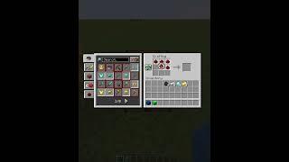 Make a REDSTONE BLOCK in Minecraft! #shorts #minecraft #viral #funny