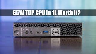 Is a 65W TDP CPU in 1L worth it? Dell OptiPlex 7060 Micro Project TinyMiniMicro Overview