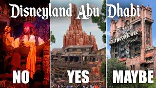 Predicting What Attractions Will Come to Disneyland Abu Dhabi