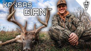 Nolan’s Kansas Giant, 45 Sits To Kill A Buck #hunting #deerhunting