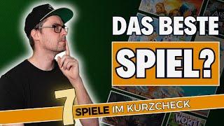 Gespielt Folge 10 - 7 Brettspiele im Kurzeindruck - Ein Spiel hat mich geflashed!