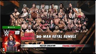 WWE 2K19 | 30-man Royal Rumble | 219